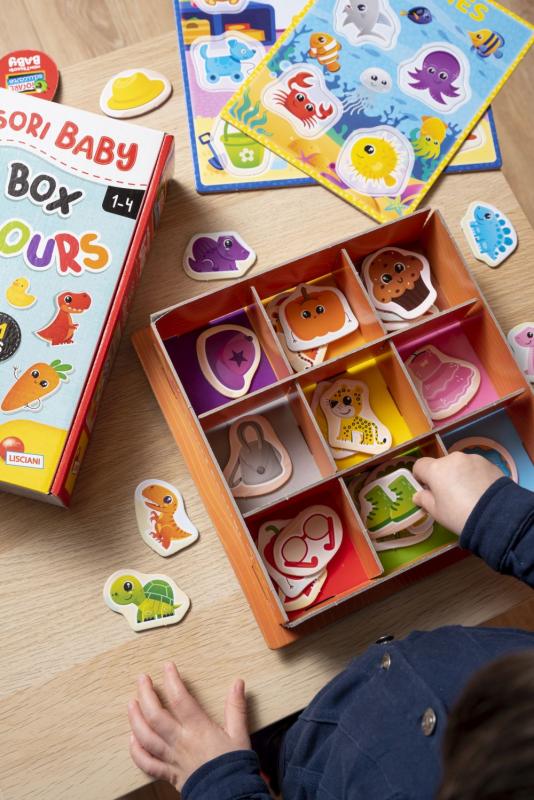 Montessori Baby box - barvy 