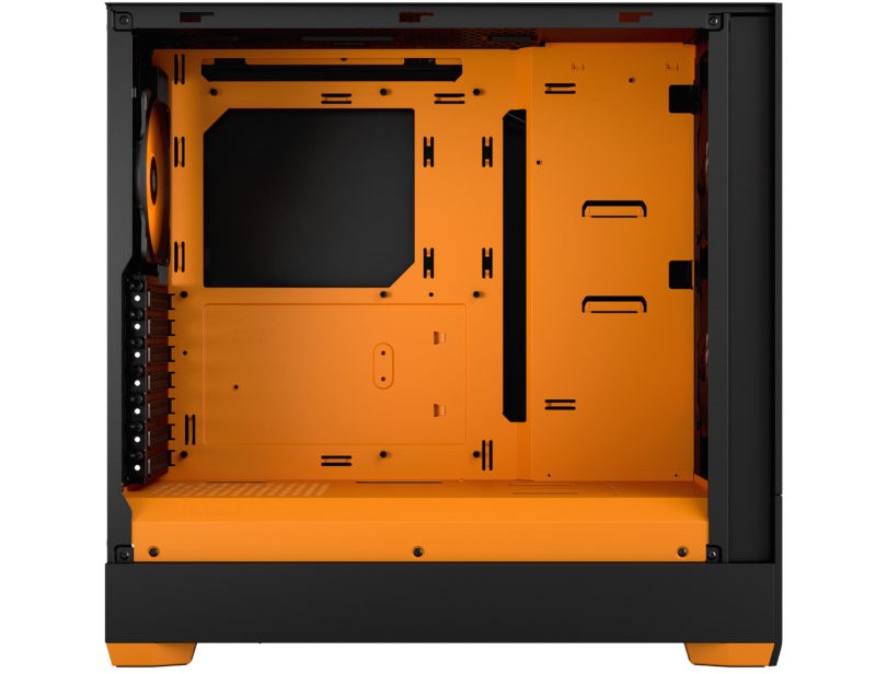Case Fractal Design Pop Air RGB Orange Core TG Clear Tint