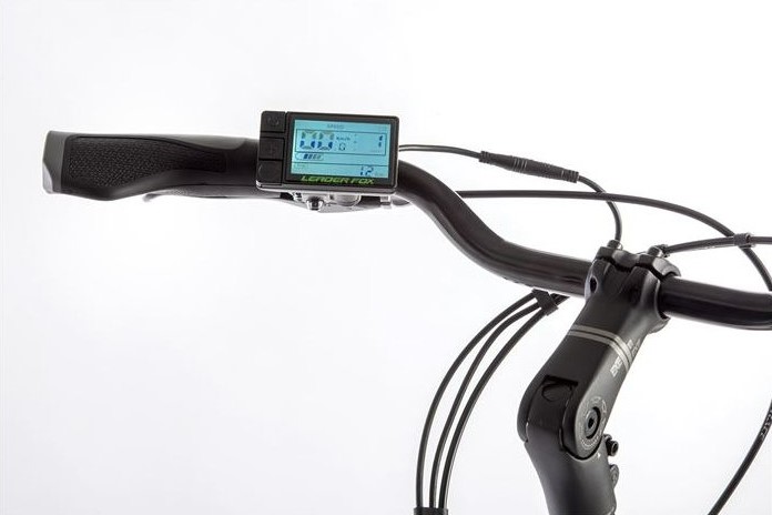 Leader Fox INDUKTORA elektromos kerékpár áttekinthető kijelzővel