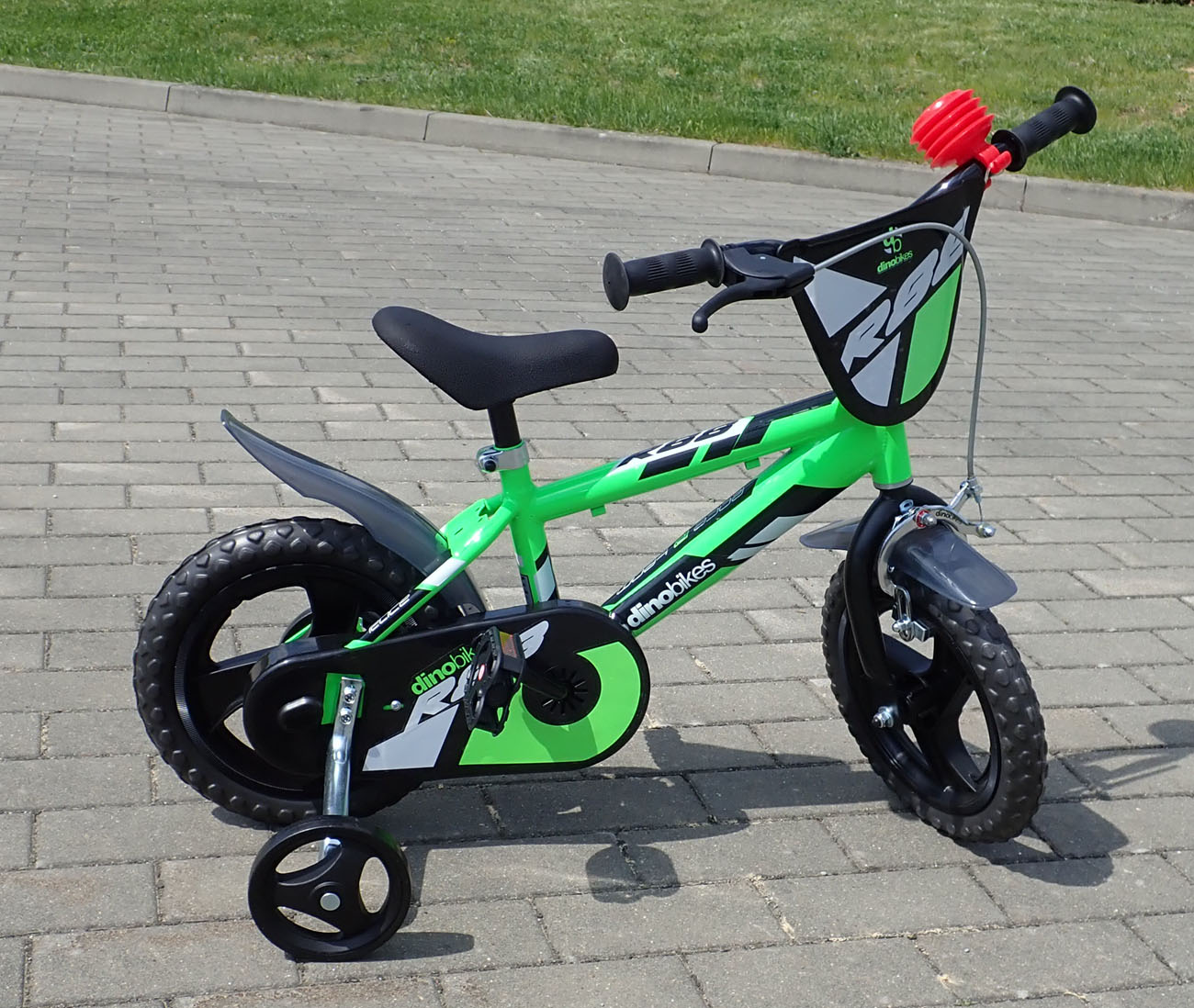 Dětské kolo Dino Bikes 412UL v zelené barvě