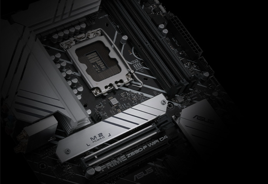 Základná doska Asus Prime Z690-P D4 je pripravená na 4 grafické karty vďaka širokému rozhraniu PCI Express 5.0/4.0/3.0.