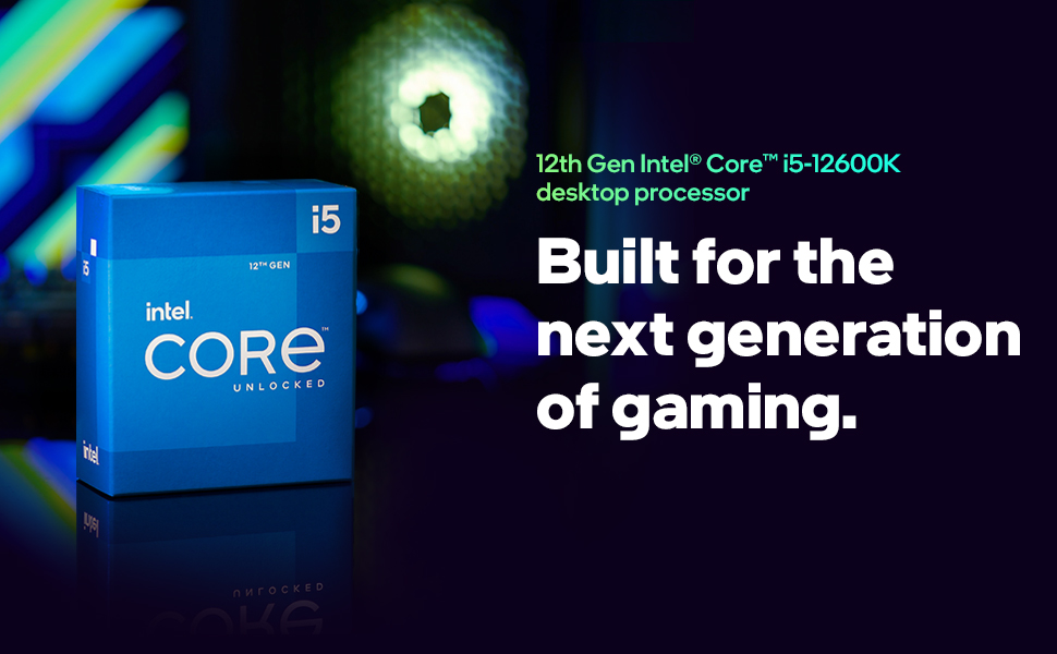 Centrálna procesorová jednotka Intel Core i5-12600K patrí do rodiny herných čipov s modernou architektúrou Alder Lake.