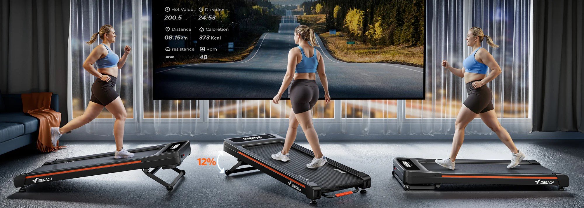 Běžecký pás Merach T25 WalkPad