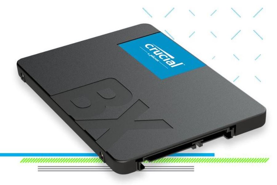 500GB SSD disk Crucial BX500 pin extrmn vkon, rychl natn OS a vech aplikac, dechberouc penosov rychlosti a ultimtn spolehlivost ve vysoce kompaktnm formtu 2,5 palc.