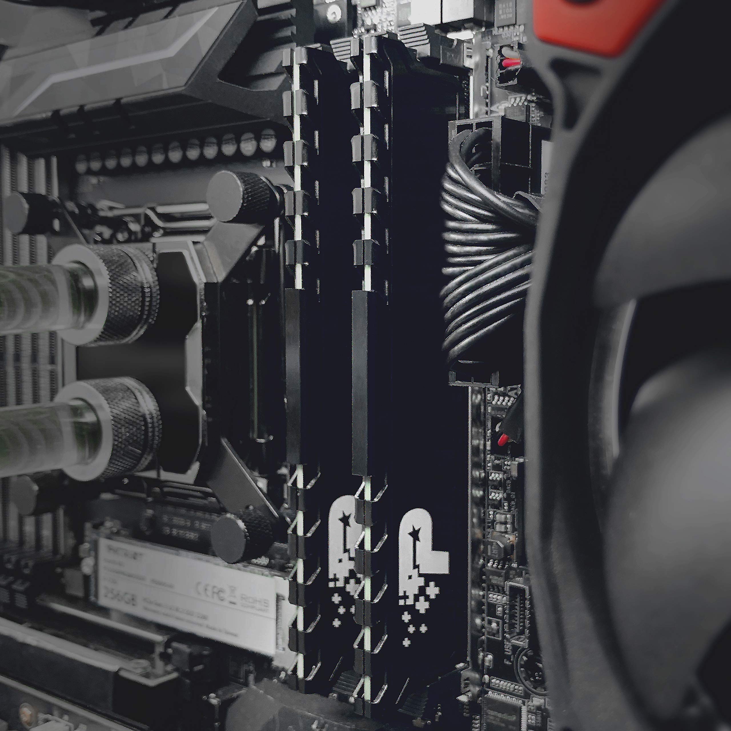 2modulová operační paměť Patriot Signature Line Series typu DDR4 U-DIMM se skvělou frekvencí 3 200 MHz a s kapacitou 2x 8 GB je skvělá pro běžné kancelářské využití i pro další aplikace.
