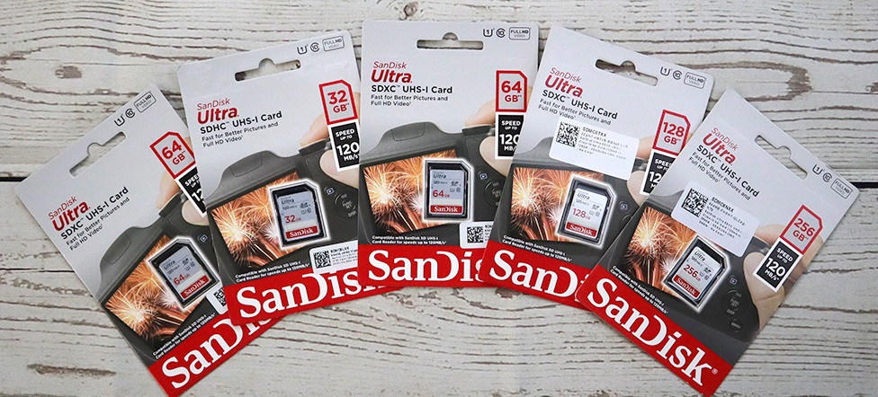 Paměťová karta SanDisk Ultra SDXC vylepší celkovou integritu a spolehlivost přenosu dat, kdy pracuje s rychlostí čtení až 120 MB/s.