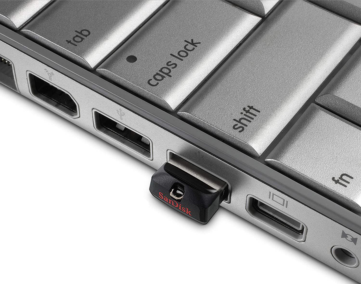 Miniatúrny USB flashdisk SanDisk Cruzer Fit s kapacitou 16 GB neblokuje prípadné vedľajšie porty pri cieľovom zariadení, kedy ponúka jednoduchý a bezpečný spôsob zdieľania, presunu a zálohovania vašich najdôležitejších súborov.