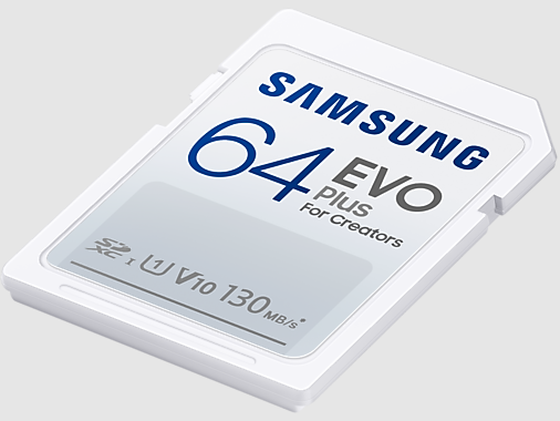 Paměťová karta Samsung microSDXC EVO Plus rozšíří kapacitu vašeho zařízení až o 64 GB