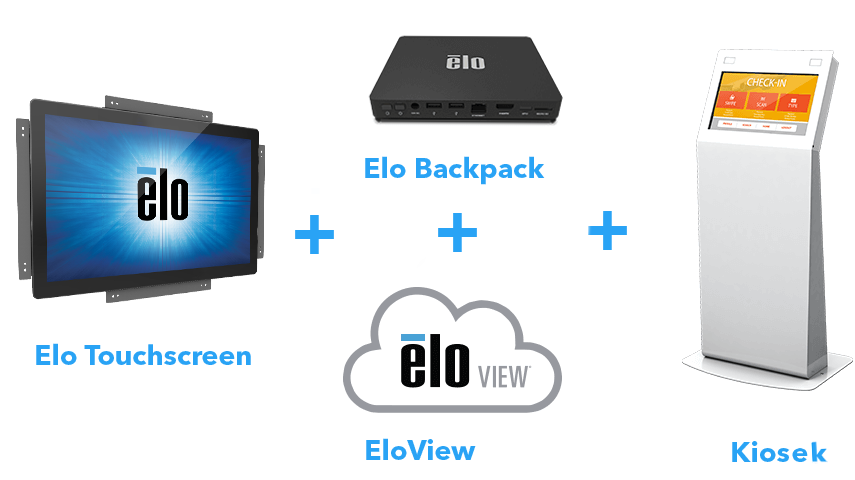 Multimediálne centrum ELO Backpack, Qualcomm 2.0GHz, 2GB, 16GB, Android 7.1, čierne