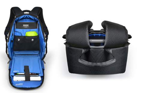 Batoh PORT Designs CHICAGO EVO na 15,6’’ notebook a 10,1" tablet, černý