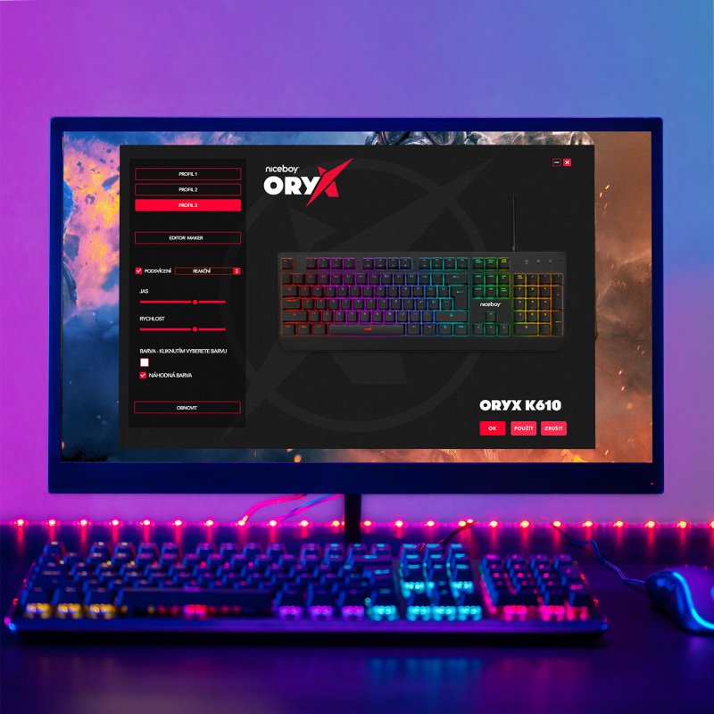 Niceboy ORYX K610 Chameleon