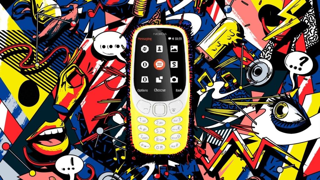 Mobilní telefon Nokia 3310 (2017) Dual SIM, žlutý
