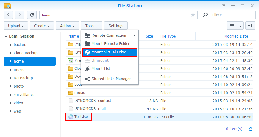 Softvérový nástroj File Station uľahčí organizáciu aj zdieľanie súborov jednoduchým preťahovaním do cieľových zložiek , bez toho, aby bolo nutné vykonávať zložité nastavenia na MACu či PC.