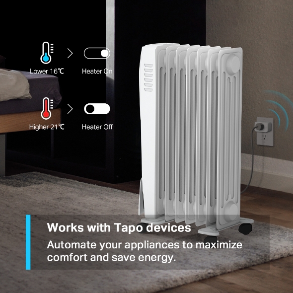 Připojení chytrého senzoru Tapo T310 Smart k ostatním spotřebičům