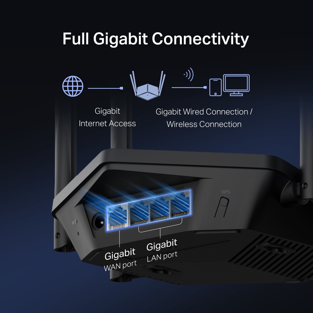 WiFi router TP-Link MERCUSYS MR78X AX2700