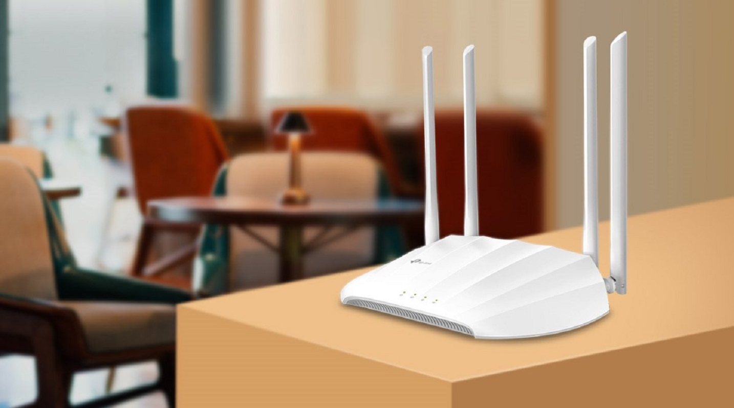 Wi-Fi Router TP-Link TL-WA1201 v kavárně