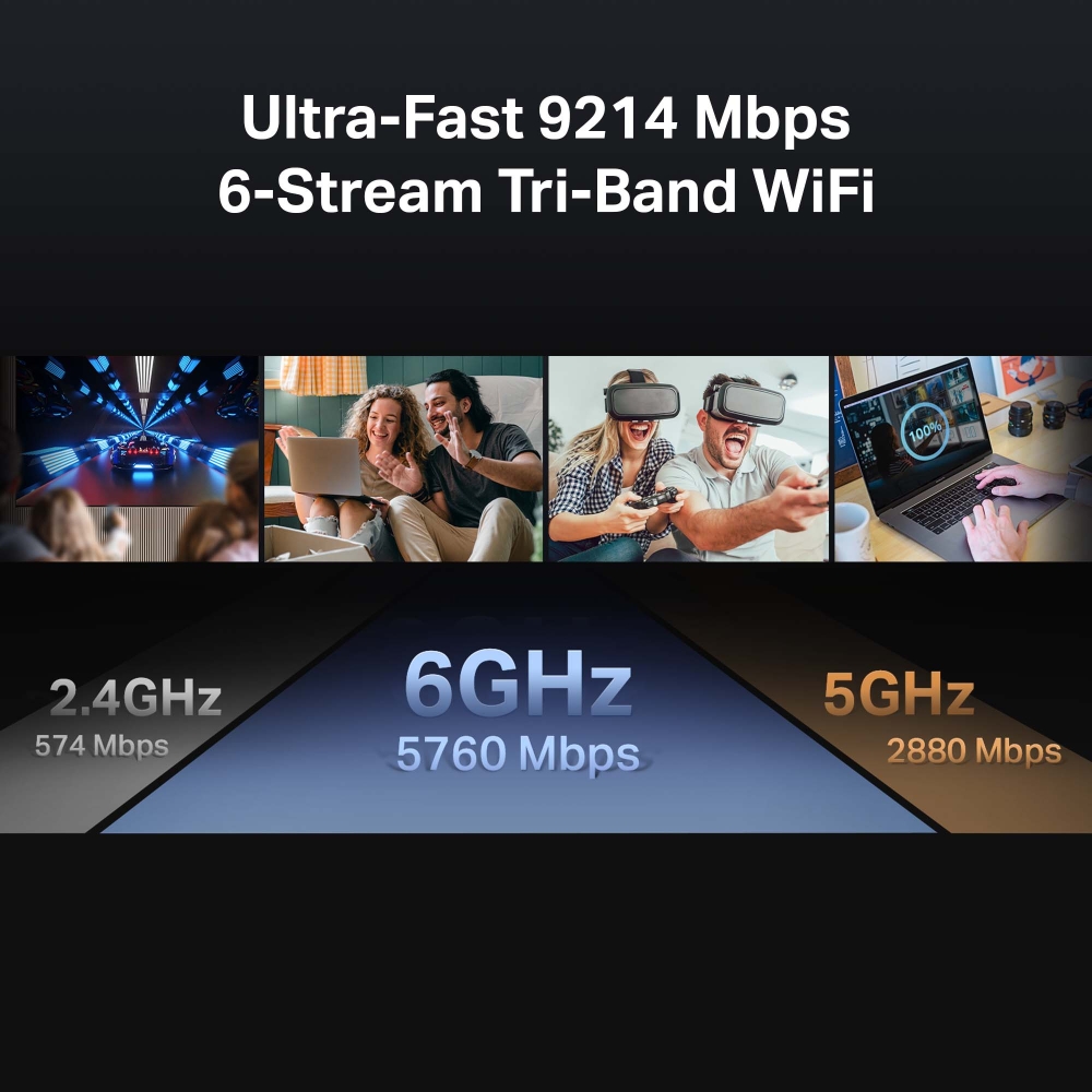 WiFi router TP-Link Archer BE550 s vysokorychlostním připojením