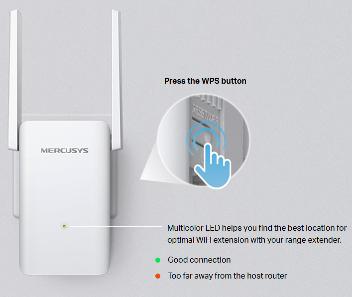 WiFi extender TP-Link Mercusys ME80X