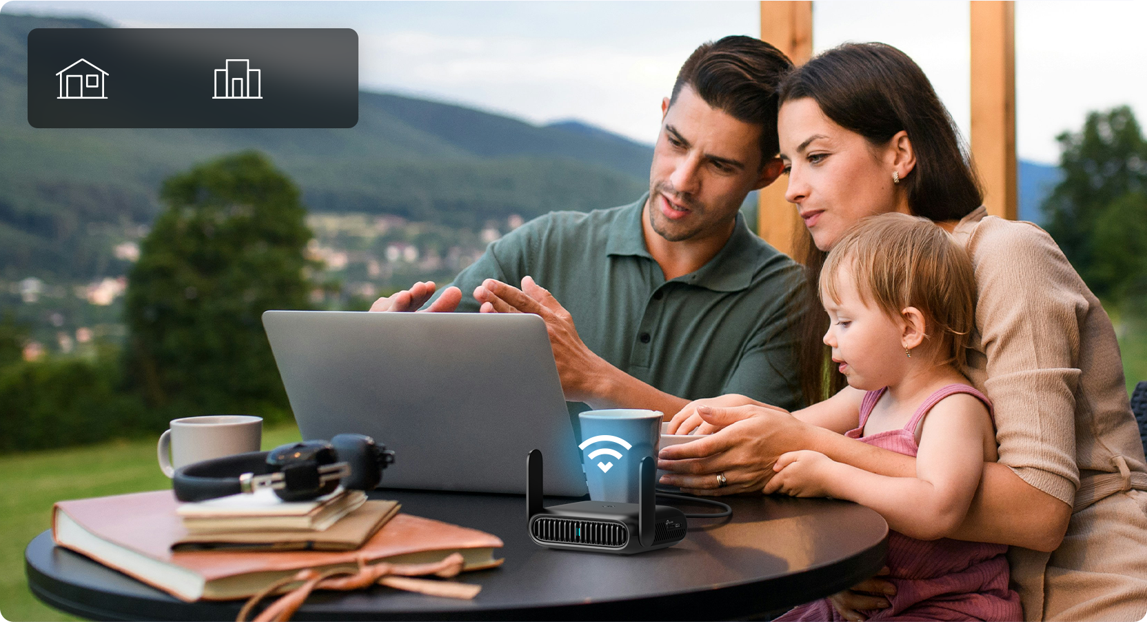 WiFi router TP-Link TL-WR3602BE