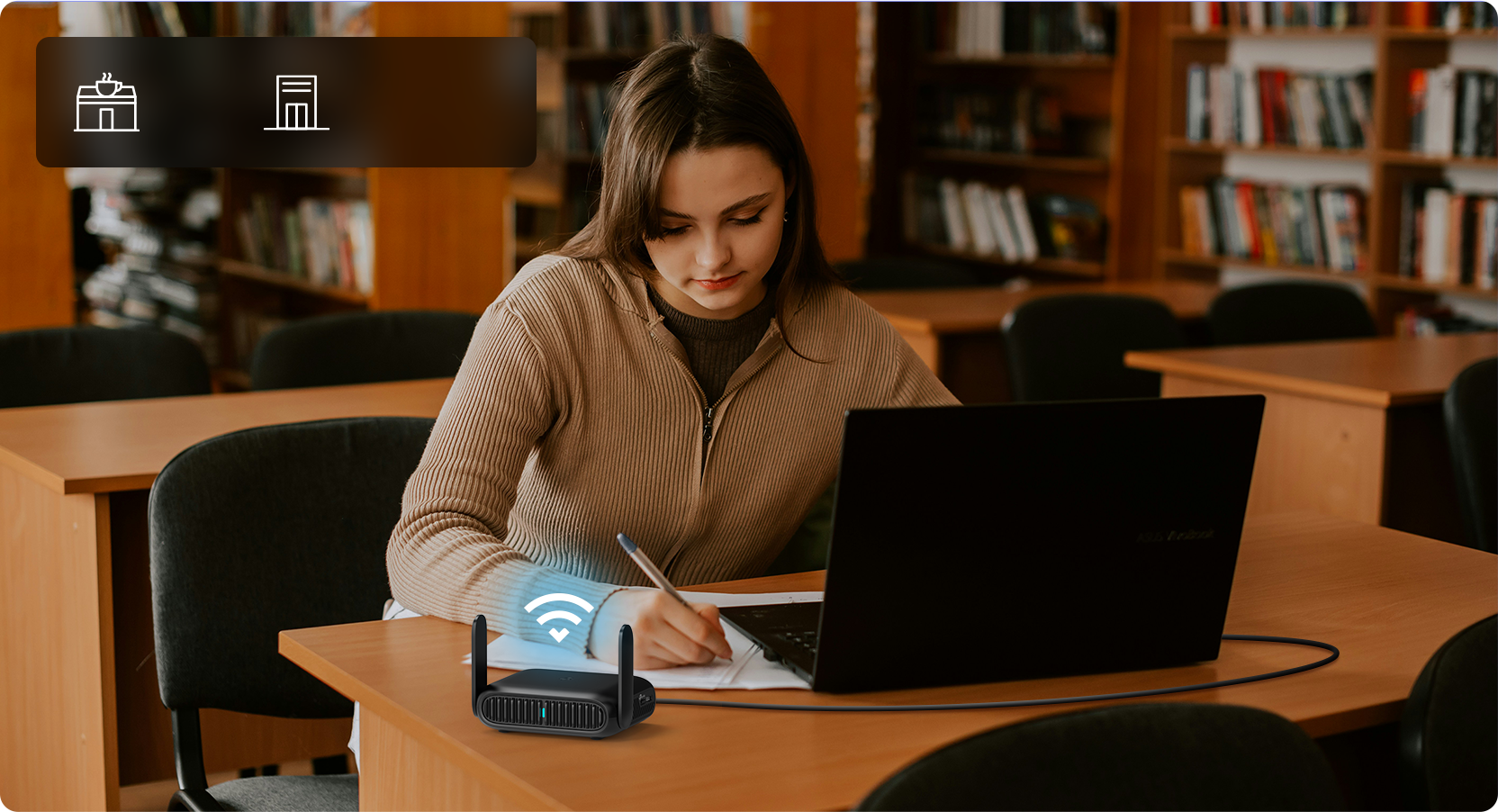 WiFi router TP-Link TL-WR3602BE