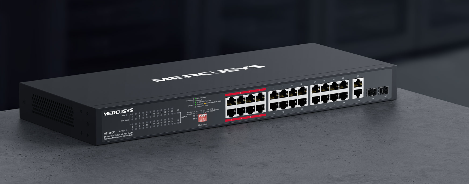Switch TP-Link Mercusys MS126CP