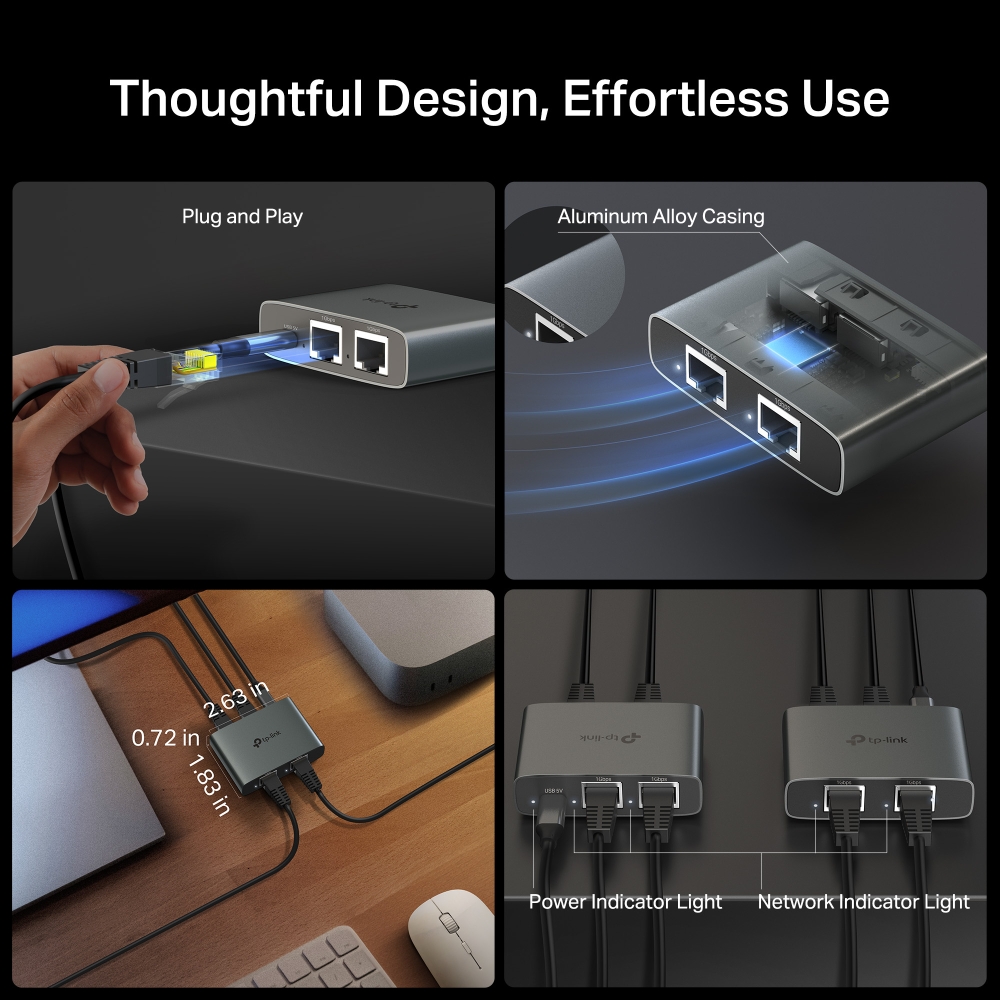 TP-Link EH310 Gigabit Ethernet Splitter