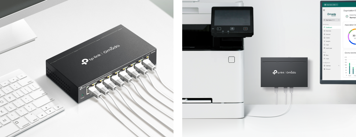 Switch TP-Link ES208G 8x GLan, Omáda SDN