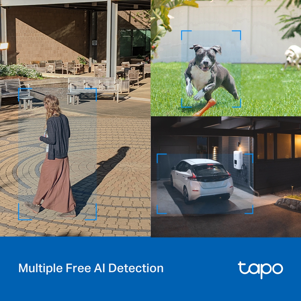 Kamera TP-Link Tapo C520WS s detekcí pohybu, osob, mazlíčků a vozidel