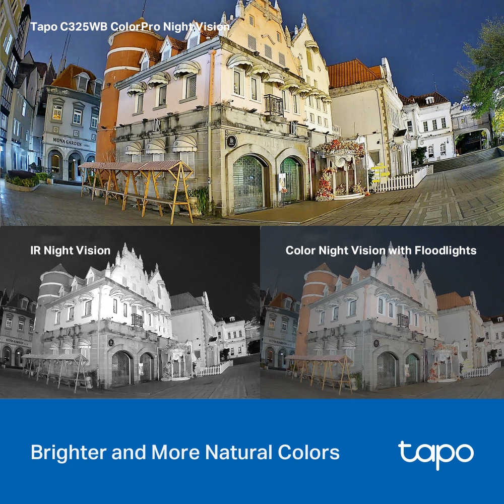 Kamera TP-Link Tapo C325WB s technológiou ColorPro