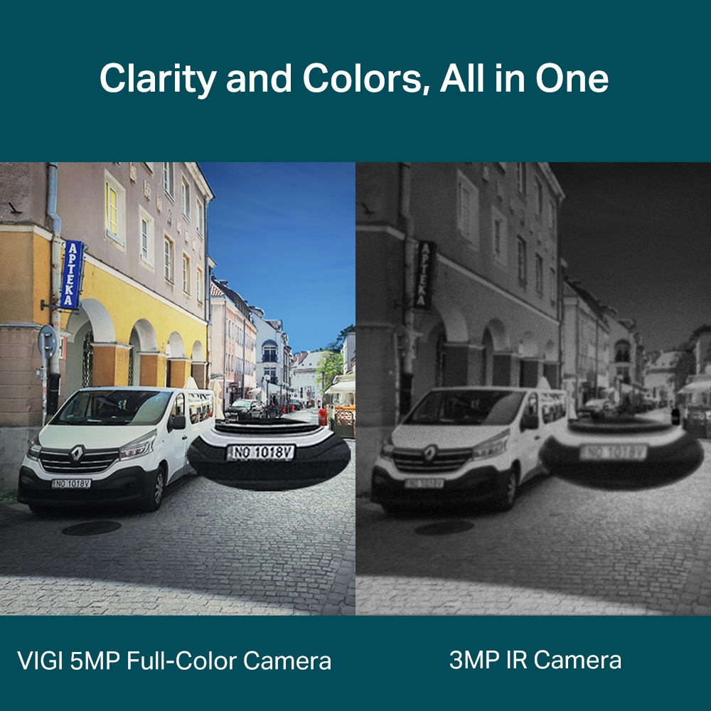 Plnobarevné noční vidění kamery TP-Link VIGI C250