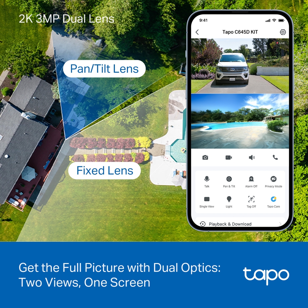 TP-Link Tapo C645D KIT 2x 2K