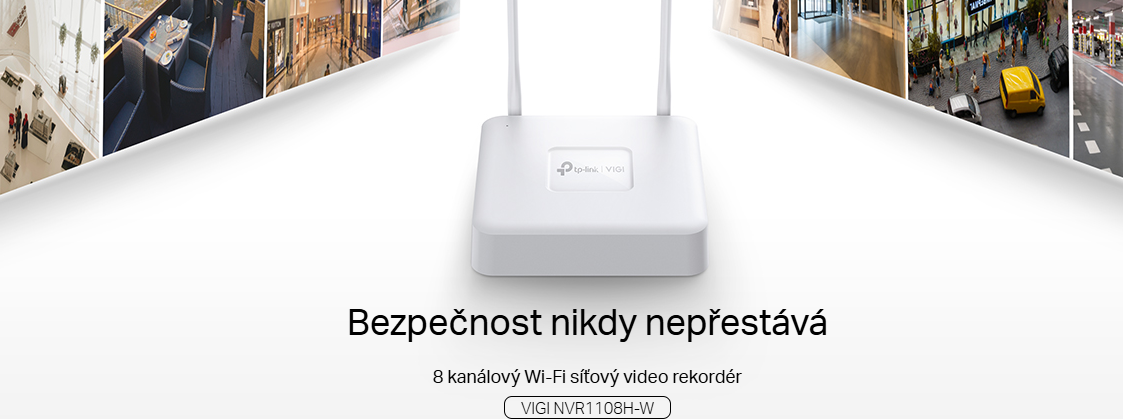 Záznamové zařízení TP-Link VIGI NVR1108H-W 8 kanálů