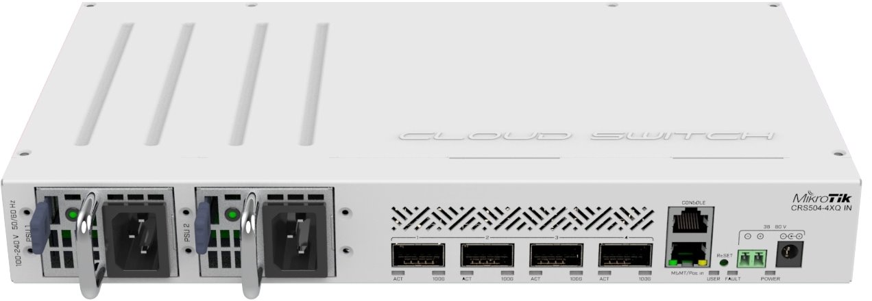 Router Mikrotik CRS504-4XQ-IN