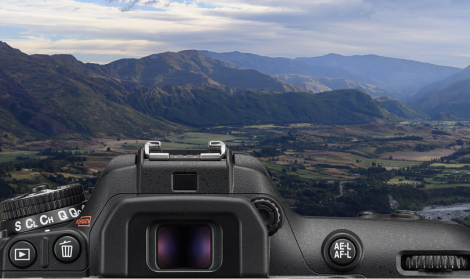 Digitálny fotoaparát Nikon D7500 záber na krajinu