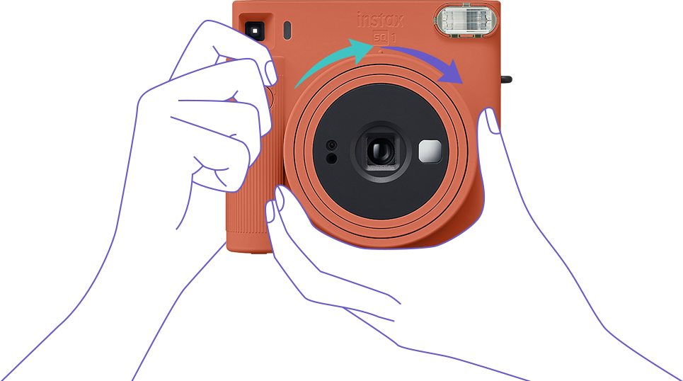 Zapnutí selfie režimu dojitým pootočením objektivu