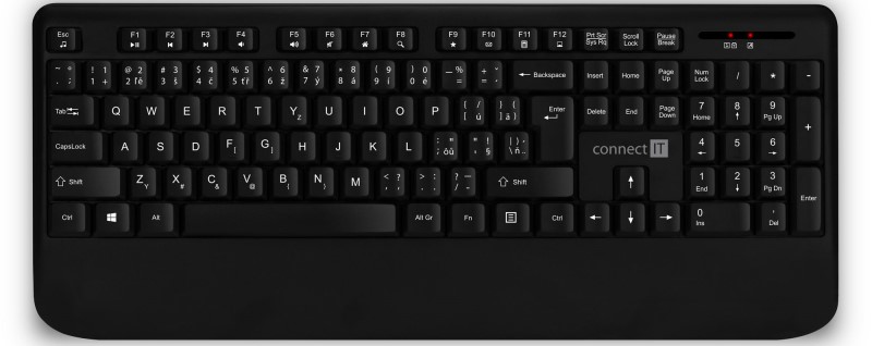 Set klávesnice OfficePanther Black