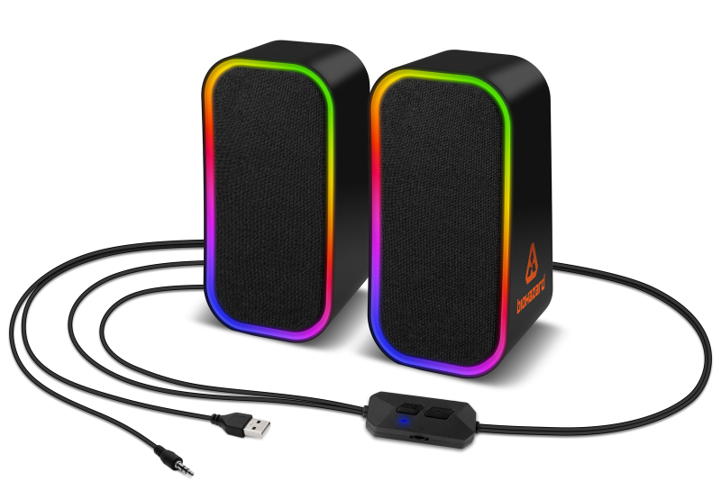 Reproduktory Connect IT BIOHAZARD s RGB podsvícením