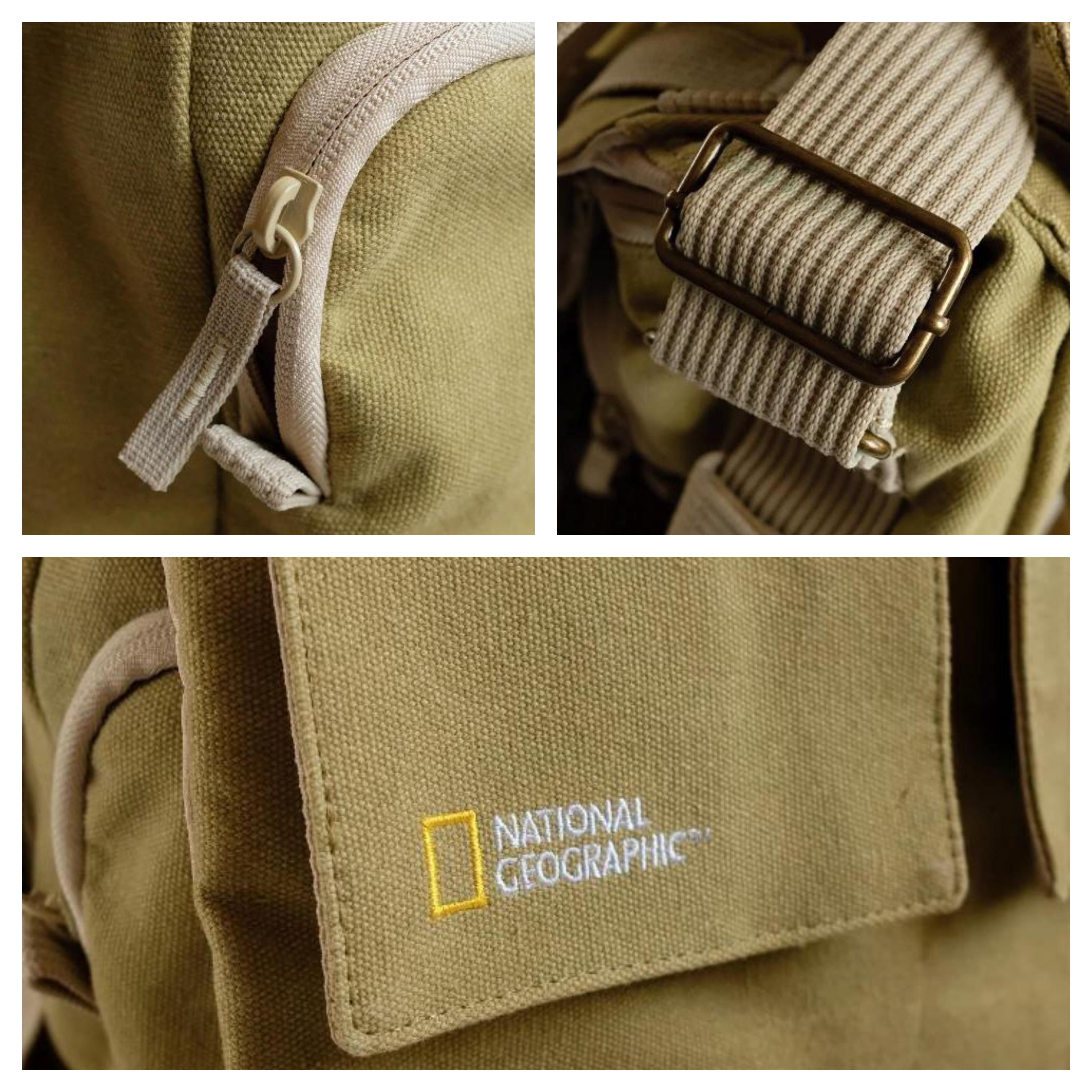 Dvojité zatváranie hlavnej komory zvyšuje vodeodolnosť a prachuvzdornosť fotobrašne National Geographic Earth Explorer Shoulder Bag S pre maximálnu bezpečnosť uloženej techniky.