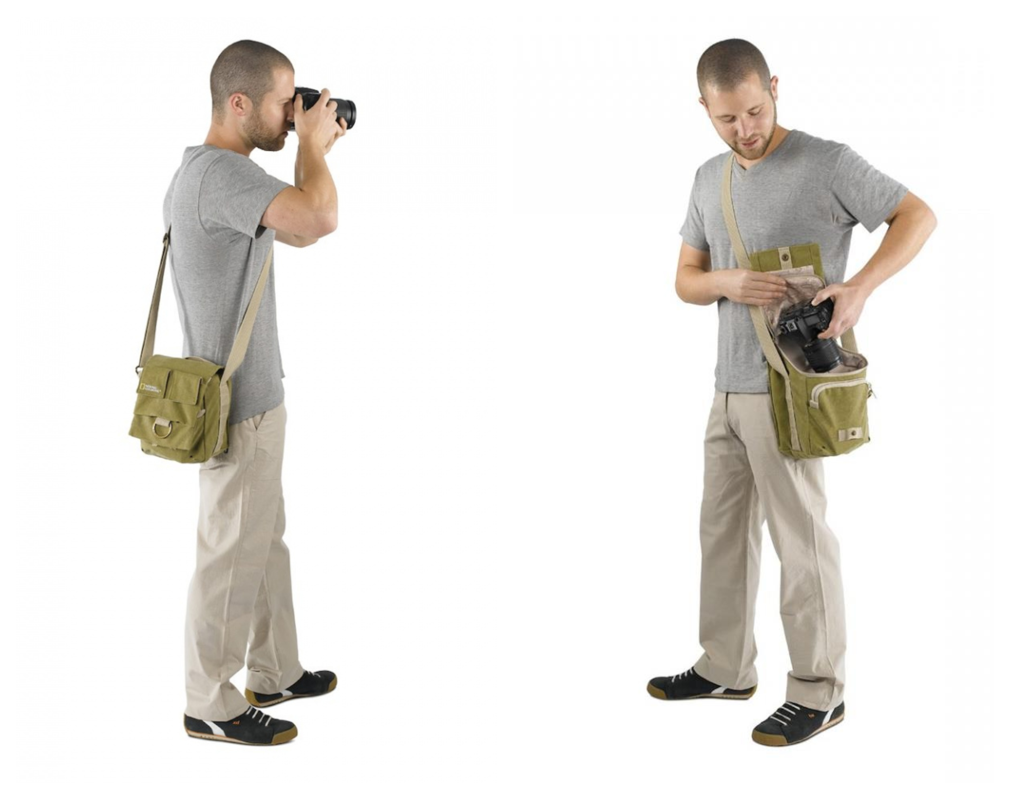 Fotografická taška National Geographic Earth Explorer Shoulder Bag S má odnímateľný ramenný popruh pre ideálne rozloženie hmotnosti, ktorý zaistí maximálne pohodlie aj pri tých najnáročnejších fotografických potulkách.