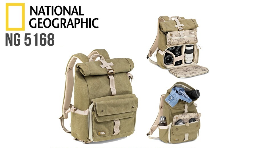 Fotobatoh National Geographic Earth Explorer Backpack S ponúkne vytúžený priestor pre samotný prístroj, až 2 objektívy, statív, externý blesk, až 13palcový notebook, kabeláž aj ďalšie príslušenstvo.