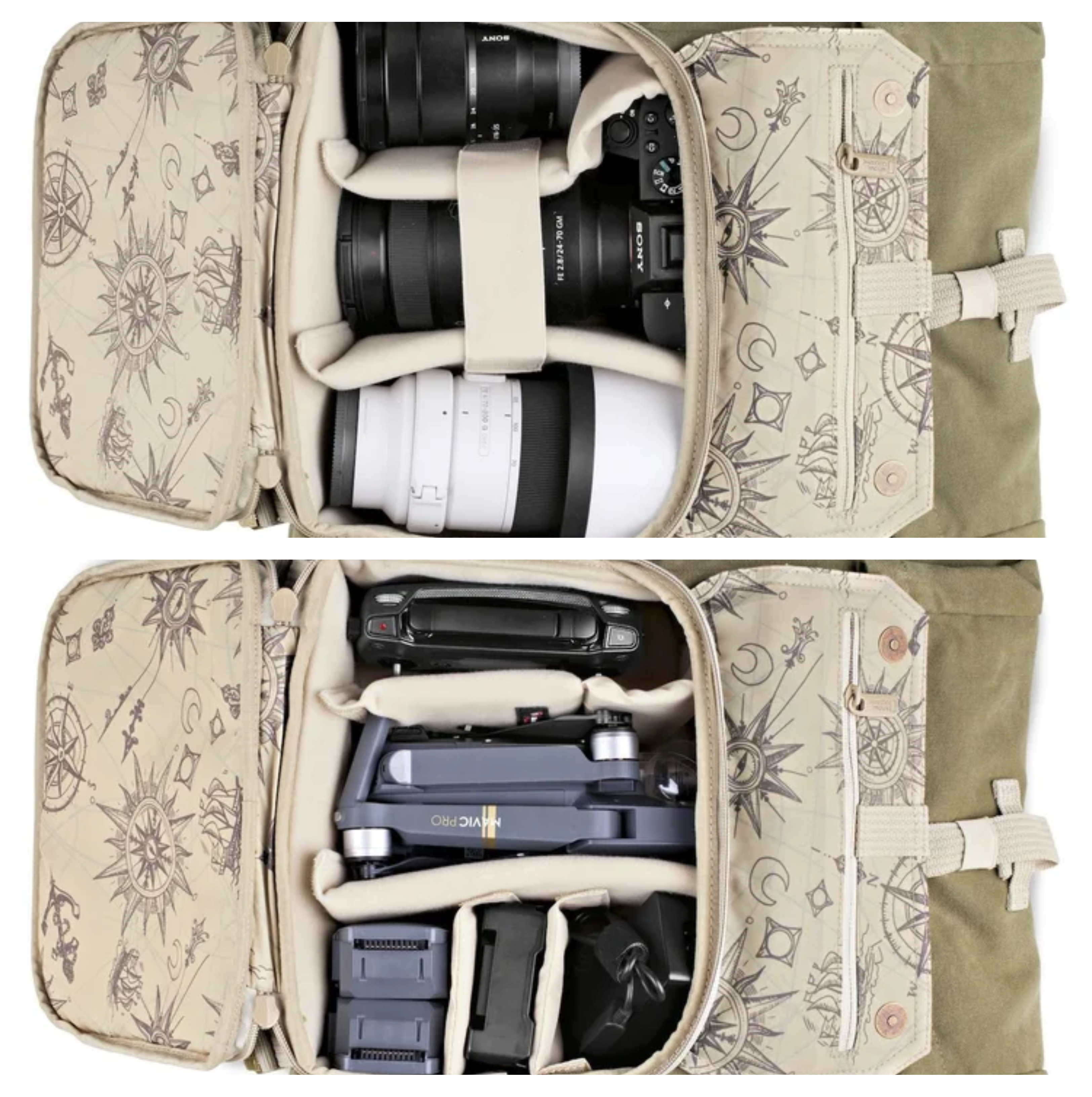 Fotobatoh National Geographic Earth Explorer Backpack S príde vhod na pohodlné a bezpeèné prenášanie fotoaparátov èi dronov aj s potrebným vybavením.