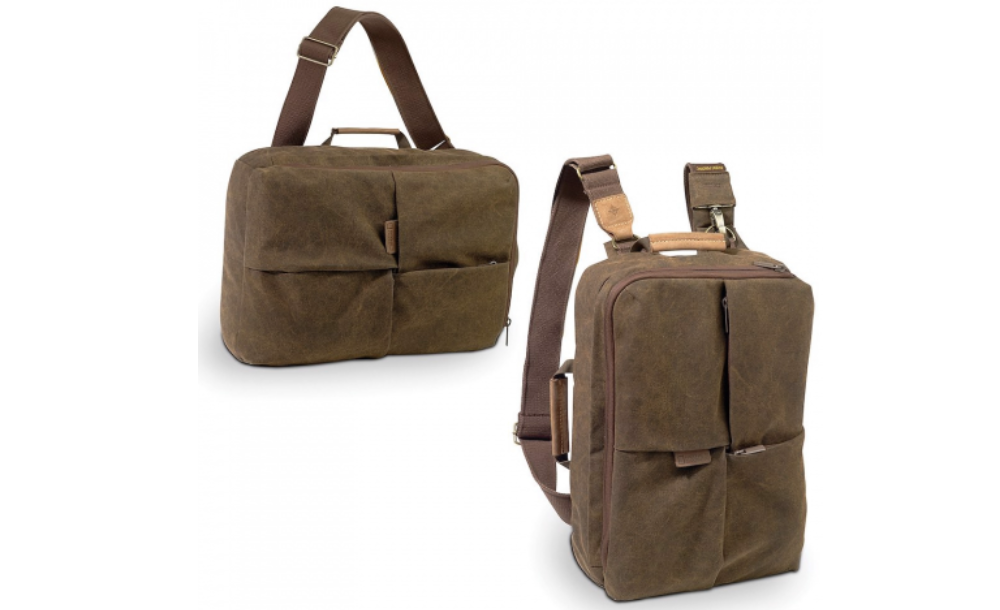 Fotobatoh National Geographic Africa Rucksack S je možné používať ako cestovný tlmok aj ako ramennú tašku.