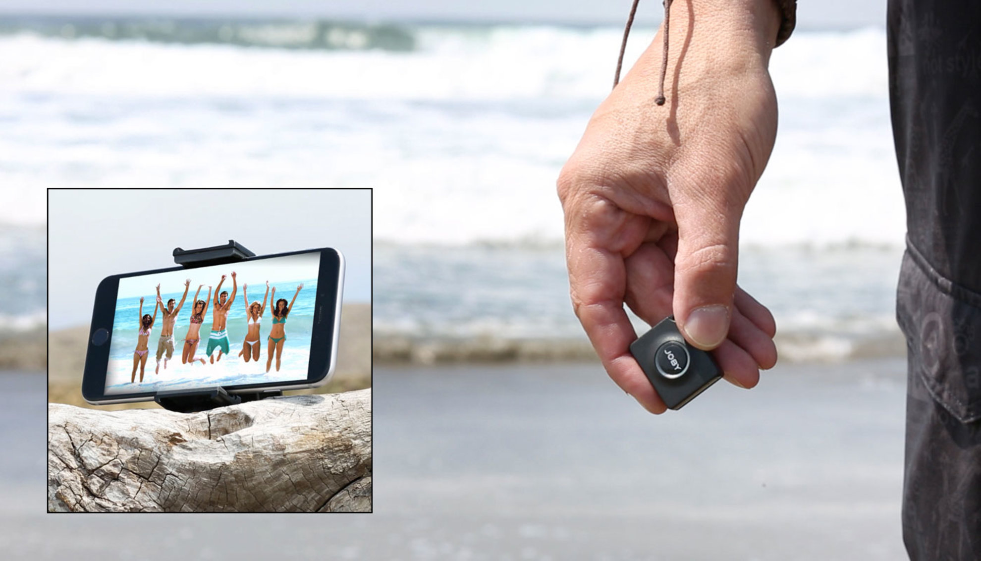Diaľková Bluetooth spúšť Impulse s dosahom až na 27m vzdialenosť ponúka širokú škálu využitia pri fotografovaní aj počas snímania videa telefónom alebo fotoaparátom.