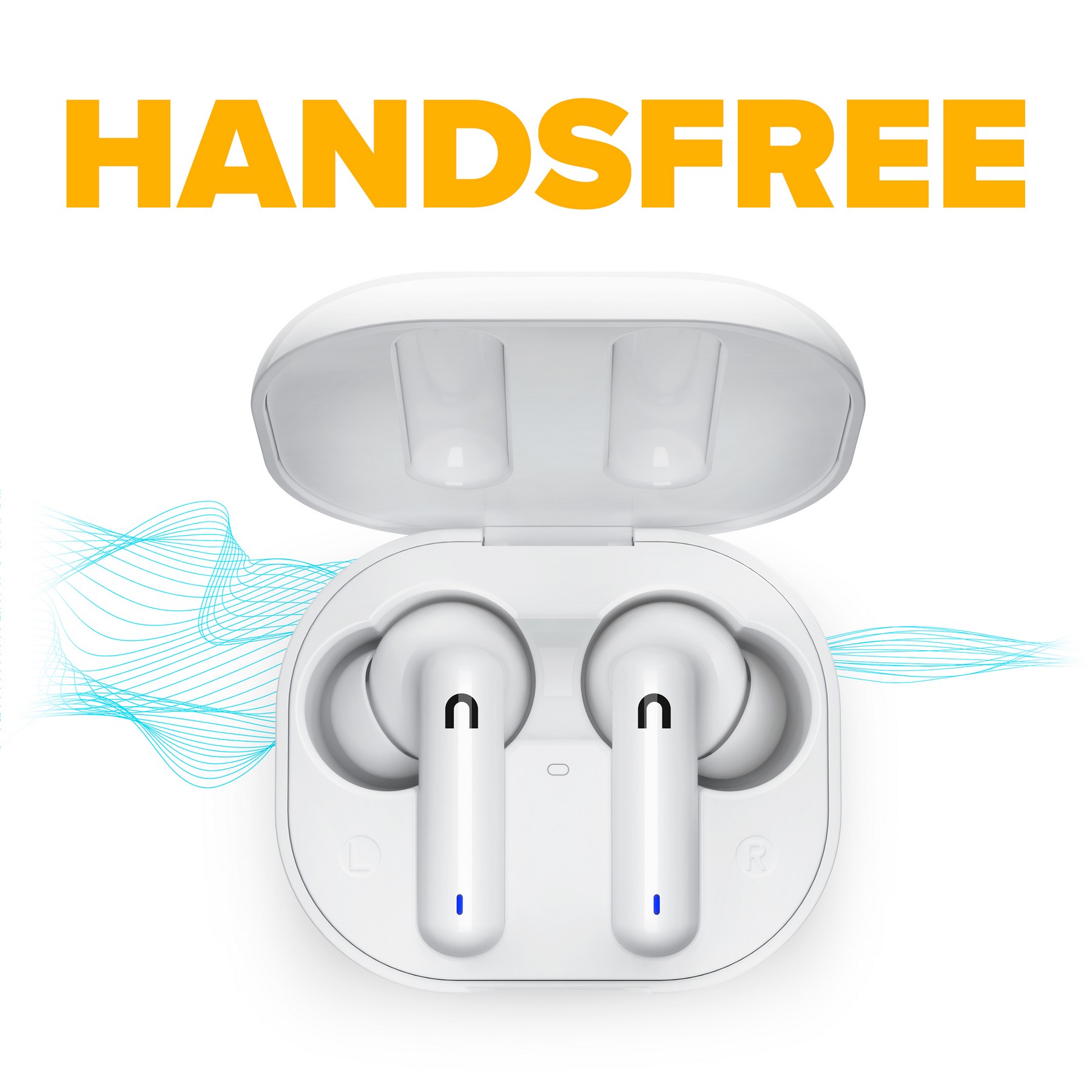 Telefon si můžete nechat v kapse, příchozí hovory si vyřídíte pomocí sluchátek Niceboy Hive Pins 3 díky podpoře Handsfree.