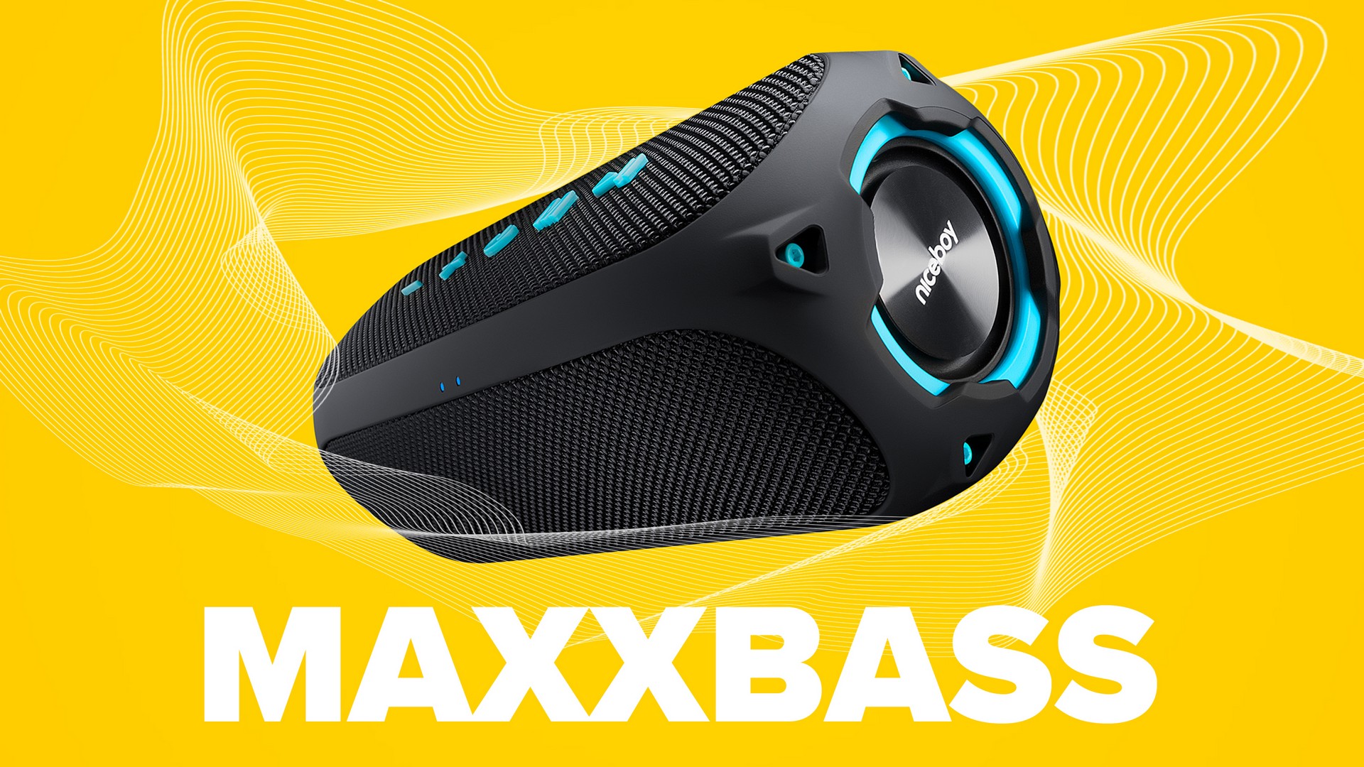 Reprobox Niceboy Raze Radion 4 poskytuje akustický výkon až 30 W RMS a je vybaven technologií MaxxBass pro naprosto dokonalé ozvučení prostoru.