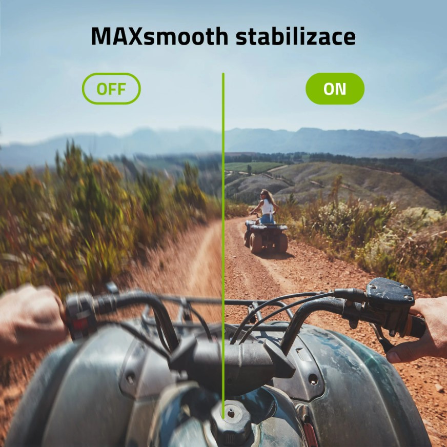 MAXsmooth stabilizace u kamery Lamax