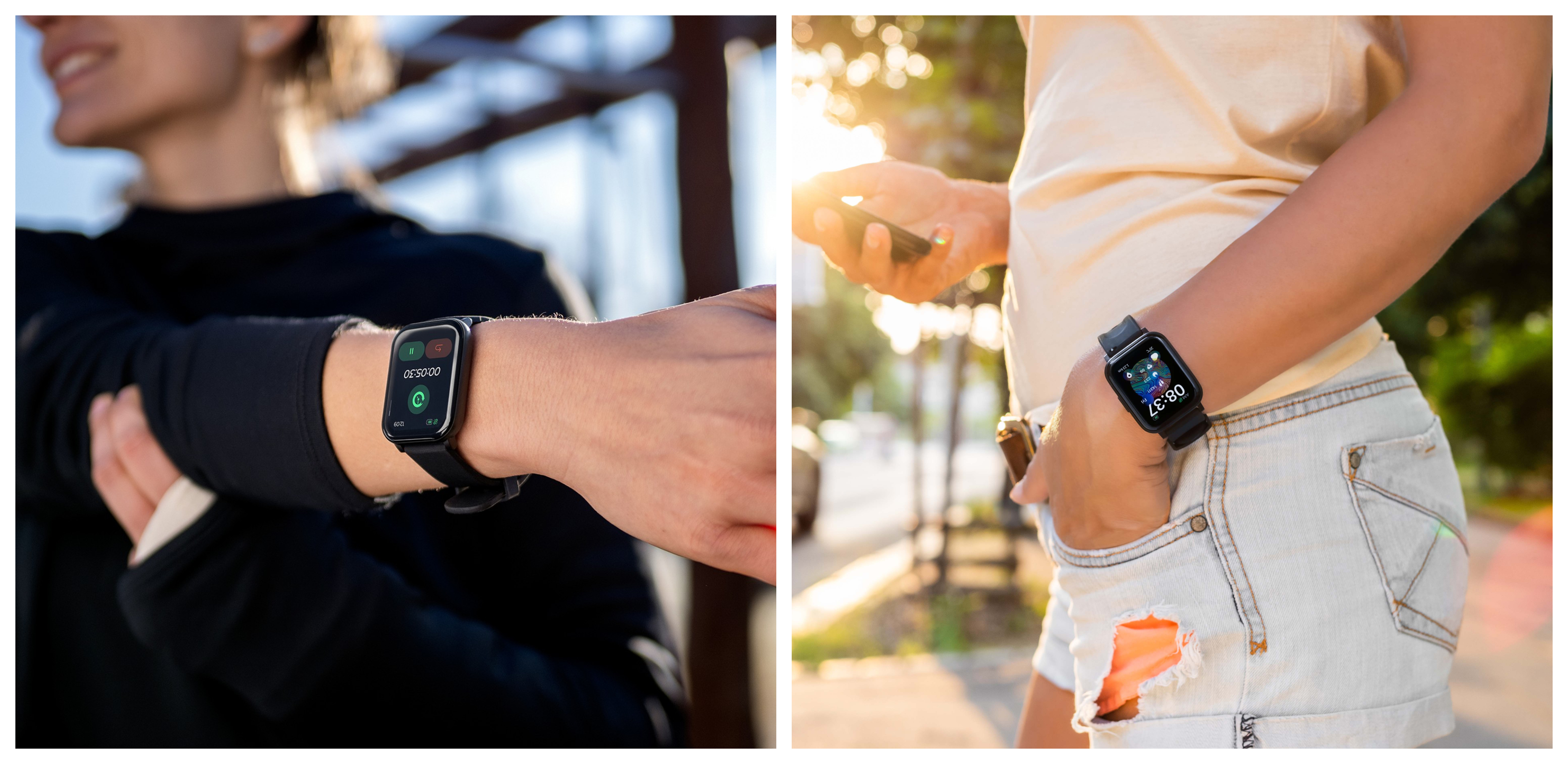 Chytré hodinky Niceboy X-Fit Watch Lite 3 zaznamenávají celou řadu hodnot, jako je například tepová frekvence (HRM), hodnota okysličení krve (SpO2) nebo krevní tlak (EKG).