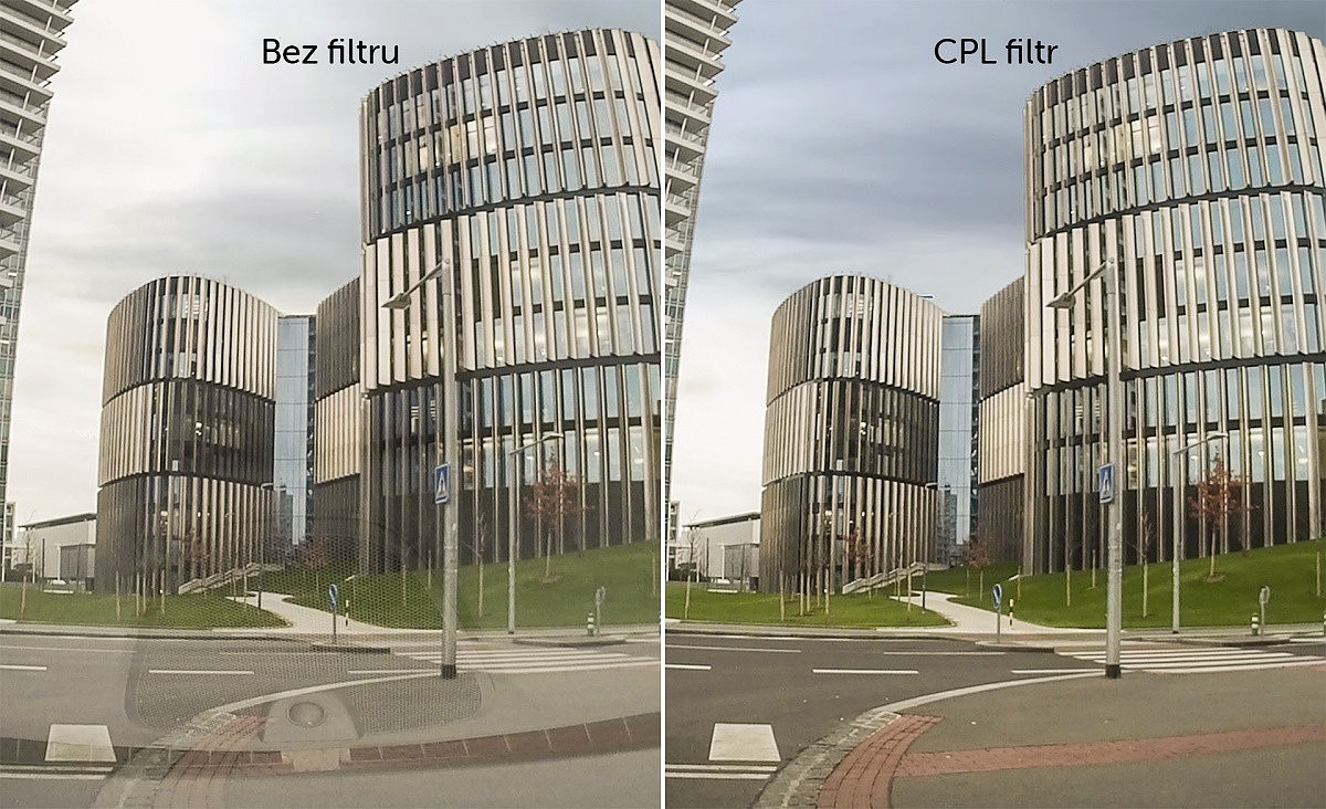 CPL filtr pro čistý obraz bez odrazů a odlesků