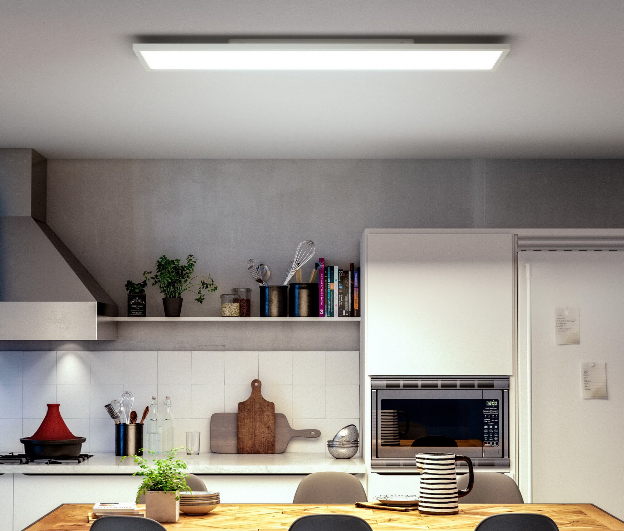 Inteligentní obdélníkové stropní svítidlo Philips Hue Aurelle s certifikací IP20 je určeno pro vnitřní použití, kdy vkusně osvítí váš obývací pokoj, domácí pracovnu, předsíň, kuchyň, ložnici, chodbu nebo kancelář v hřejivých i v chladných tónech.