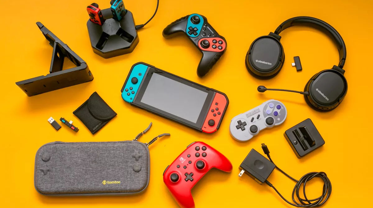 K hernej konzole Nintendo Switch OLED máte na výber širokú škálu oficiálneho aj neoficiálneho príslušenstva všetkého druhu.